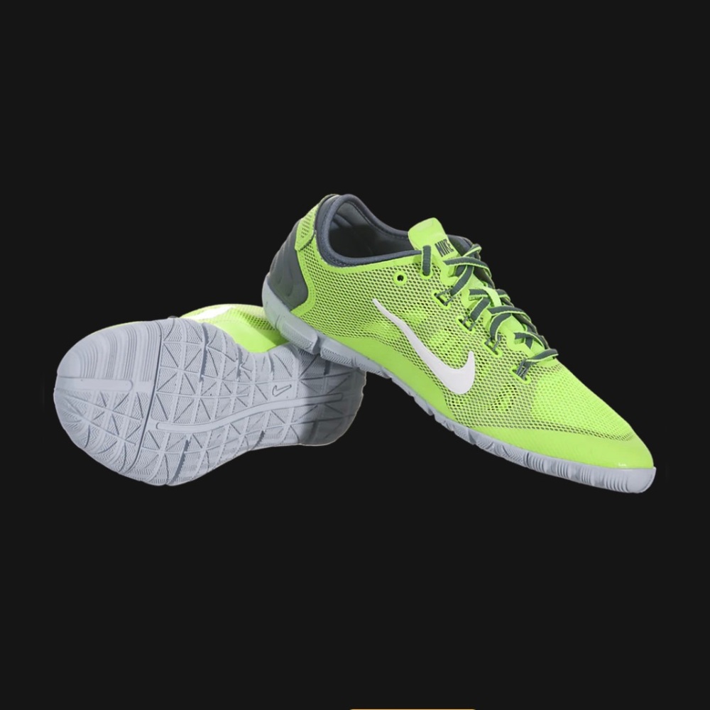 Nike Bionic Mesh Women’s Training Lace Up Sneakers 9.5 Lime Athletic Sporty